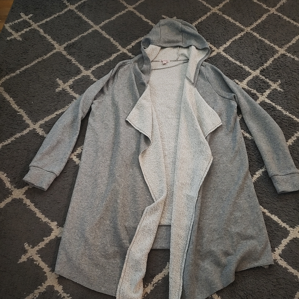Juicy Couture Hooded Duster Sweater Size Medium - Picture 1 of 10